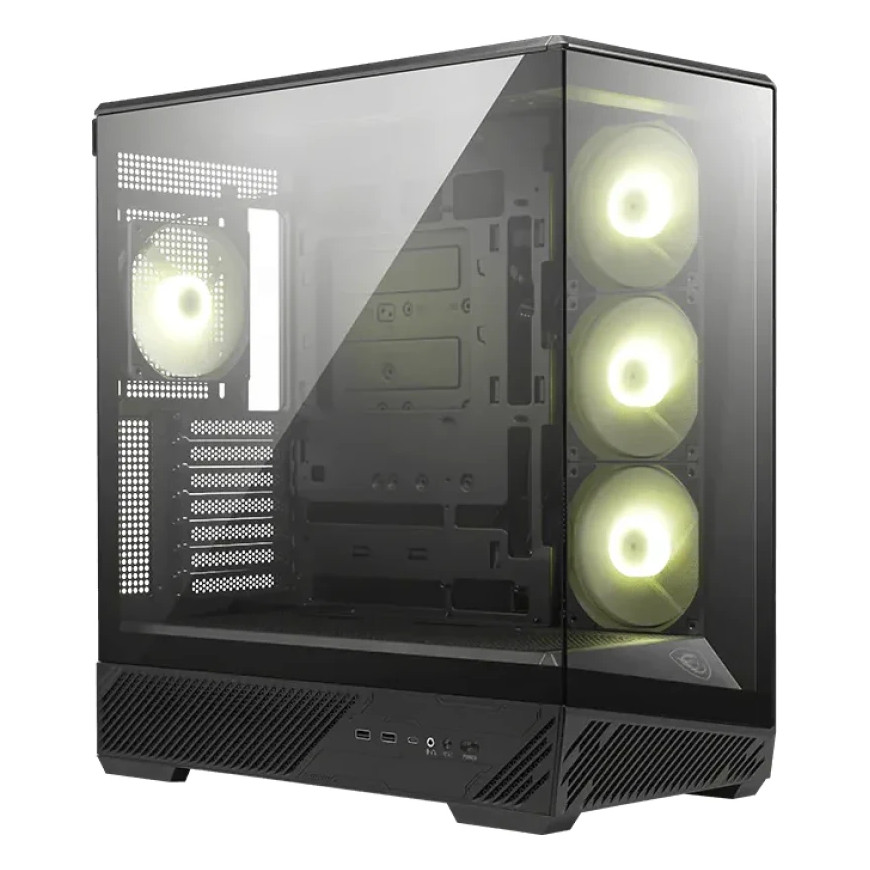 Boîtier Gaming MSI MAG PANO 130R PZ - Châssis Panoramique Moderne (306-7G32R21)