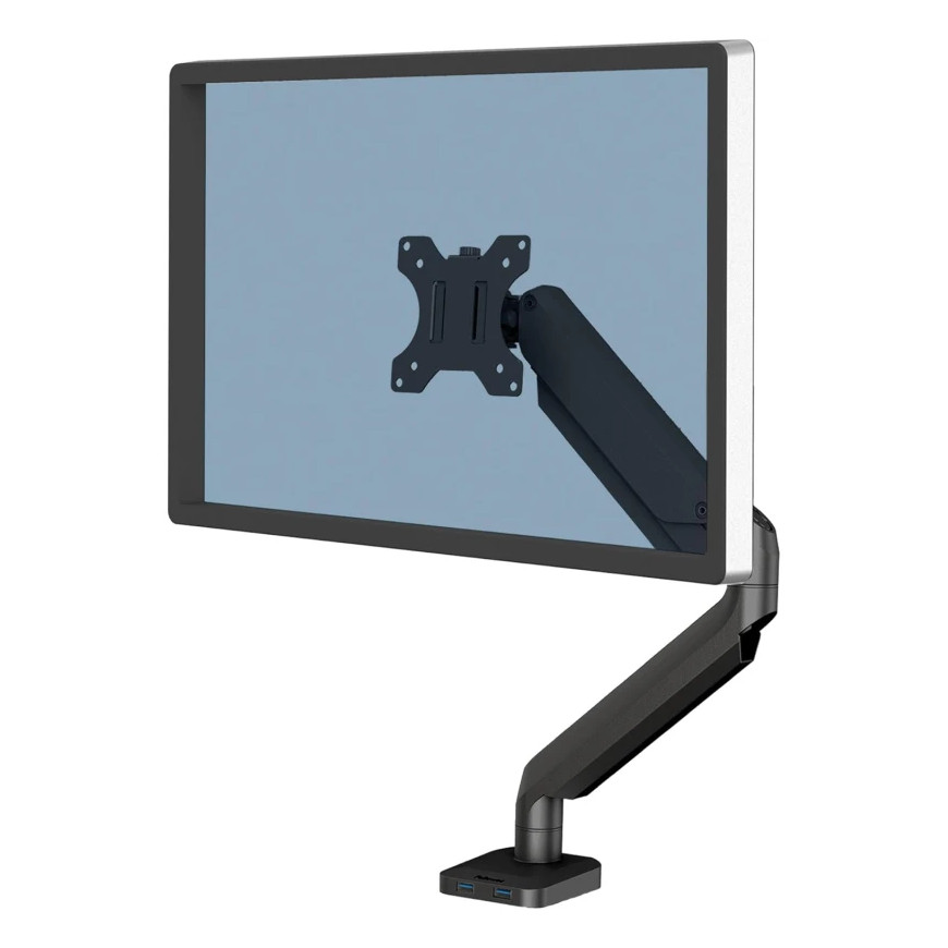 Bras porte-écran Fellowes Platinum 8043301 Noir - Support moniteur réglable (F8043301)