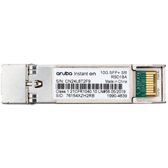 Switch Hpe Aruba IOn 10G SFP LC SR 300m MMF XCVR (R9D18A)