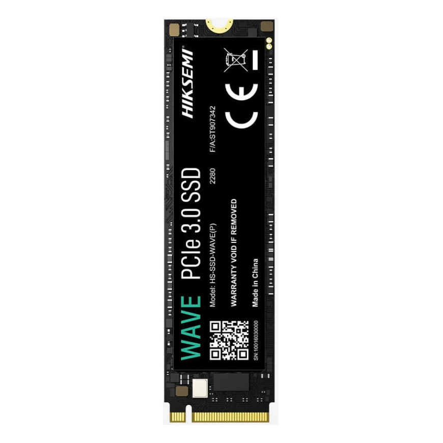 Disque Dur interne SSD Hiksemi Wave(P) M.2 2280 PCIe 3.0 NVMe 256 Go (HS-SSD-WAVE-P-256G)