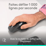 Logitech MX Master 4 Souris sans fil Bluetooth – Graphite (910-007562)