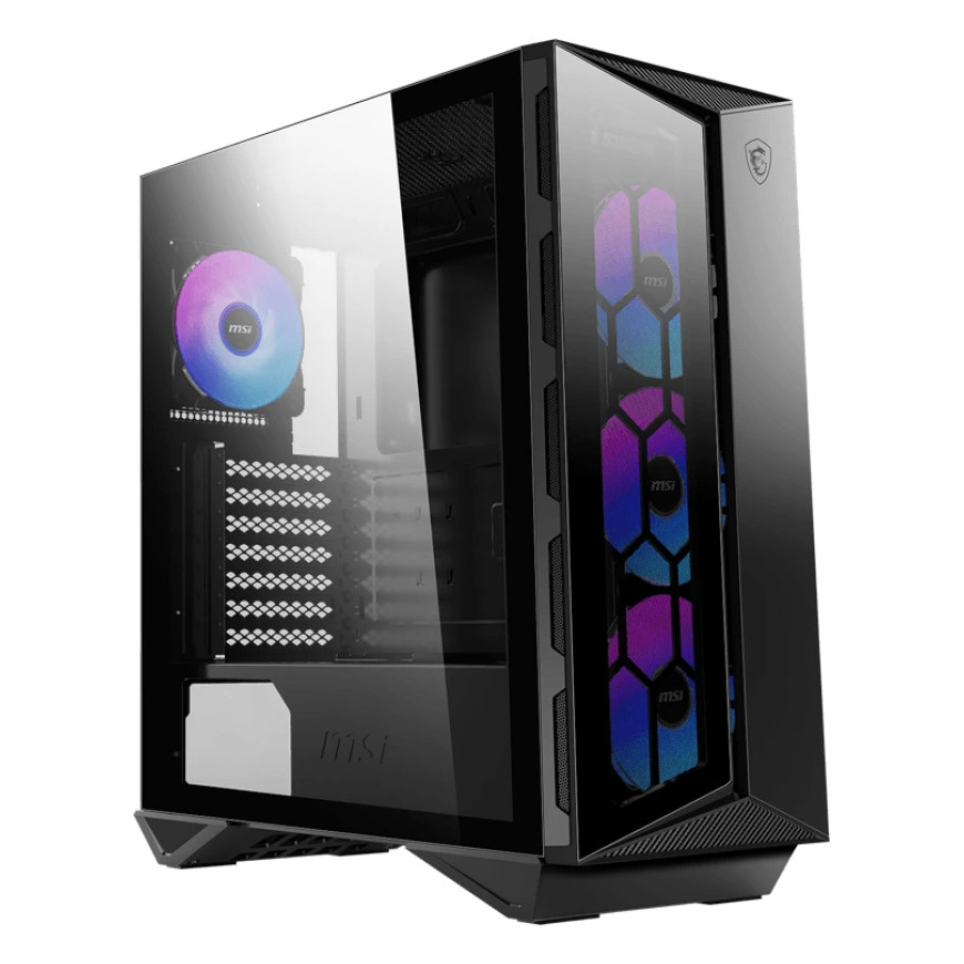Boîtier PC Gaming MSI MPG GUNGNIR 110R - Moyen Tour ATX RGB (MSI-306-7G10R21-W57)