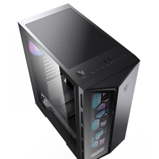 Boîtier PC Gaming MSI MPG GUNGNIR 110R - Moyen Tour ATX RGB (MSI-306-7G10R21-W57)