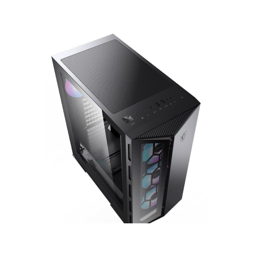 Boîtier PC Gaming MSI MPG GUNGNIR 110R - Moyen Tour ATX RGB (MSI-306-7G10R21-W57)