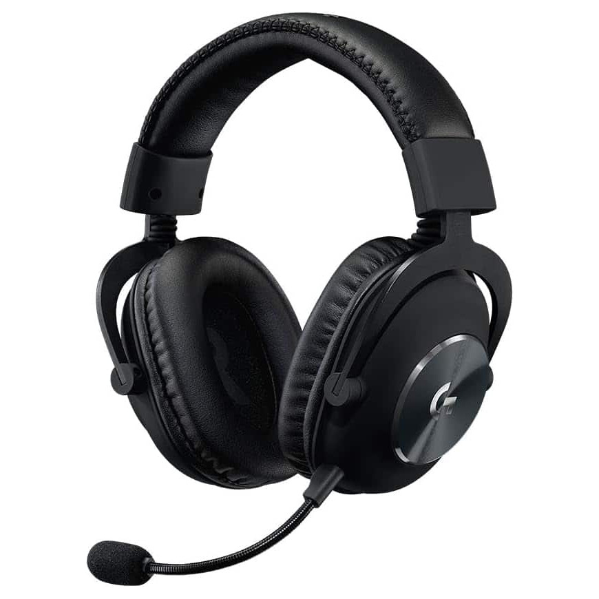 Casque Logitech Gaming PRO X avec technologie de micro Blue VOICE - USB (981-000818)