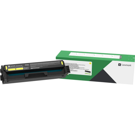 Toner Lexmark 20N50Y0 Jaune - Cartouche Laser Couleur 1500 pages