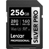Carte mémoire SD LEXAR Silver Pro 256GB UHS-II 280MB/s (LSDSIPR256G-BNNNG)