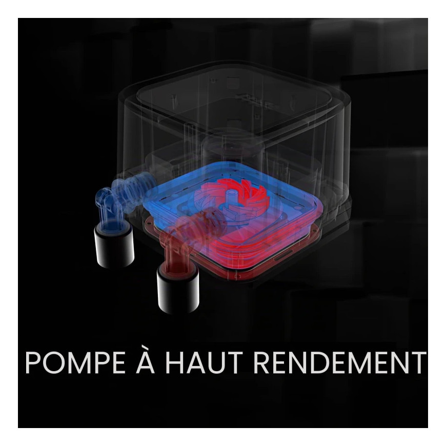 Refroidisseur liquide MSI MAG CoreLiquid A13 360 Noir - Watercooling AIO (306-7ZWDA11)