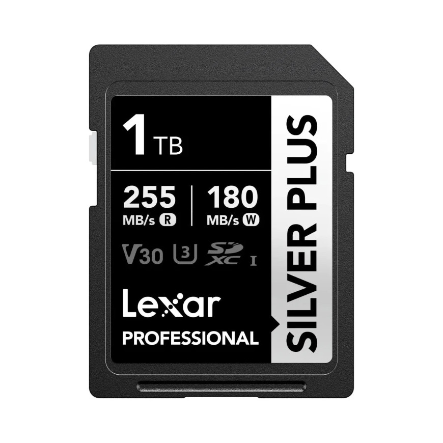 Carte mémoire SD LEXAR Silver Plus 256GB UHS-I 205MB/s (LSDSIPL256G-BNNNG)