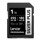 Carte mémoire SD LEXAR Silver Plus 256GB UHS-I 205MB/s (LSDSIPL256G-BNNNG)