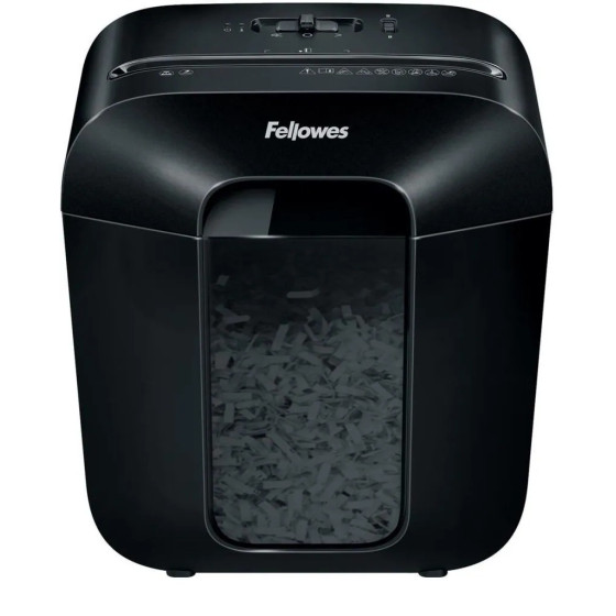 Destructeur Fellowes Powershred LX25 - Coupe croisée 6 feuilles - Corbeille 11.5L (4170501)