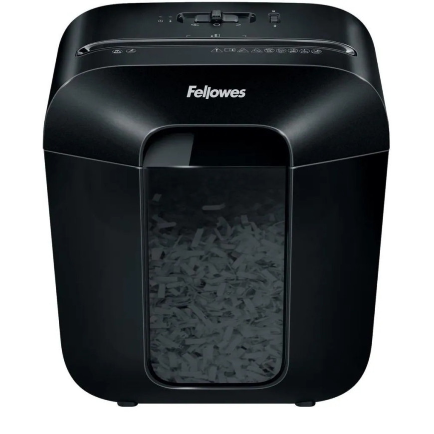 Destructeur Fellowes Powershred LX25 - Coupe croisée 6 feuilles - Corbeille 11.5L (4170501)