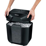 Destructeur Fellowes Powershred LX25 - Coupe croisée 6 feuilles - Corbeille 11.5L (4170501)