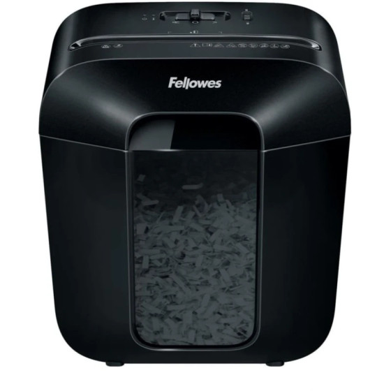 Destructeur Fellowes Powershred LX25 - Coupe croisée 6 feuilles - Corbeille 11.5L (4170501)