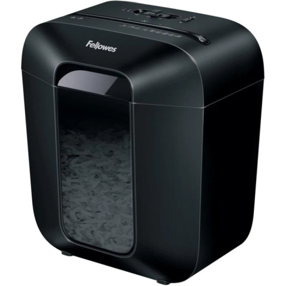 Destructeur Fellowes Powershred LX25 - Coupe croisée 6 feuilles - Corbeille 11.5L (4170501)