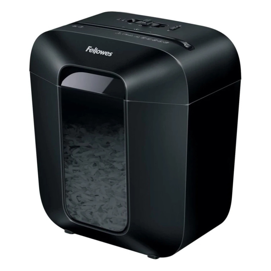 Destructeur Fellowes Powershred LX25 - Coupe croisée 6 feuilles - Corbeille 11.5L (4170501)