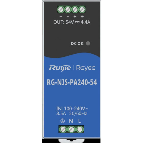 Alimentation Ruijie Reyee 240 W pour Switch RG-NIS2100 (RG-NIS-PA240-54)