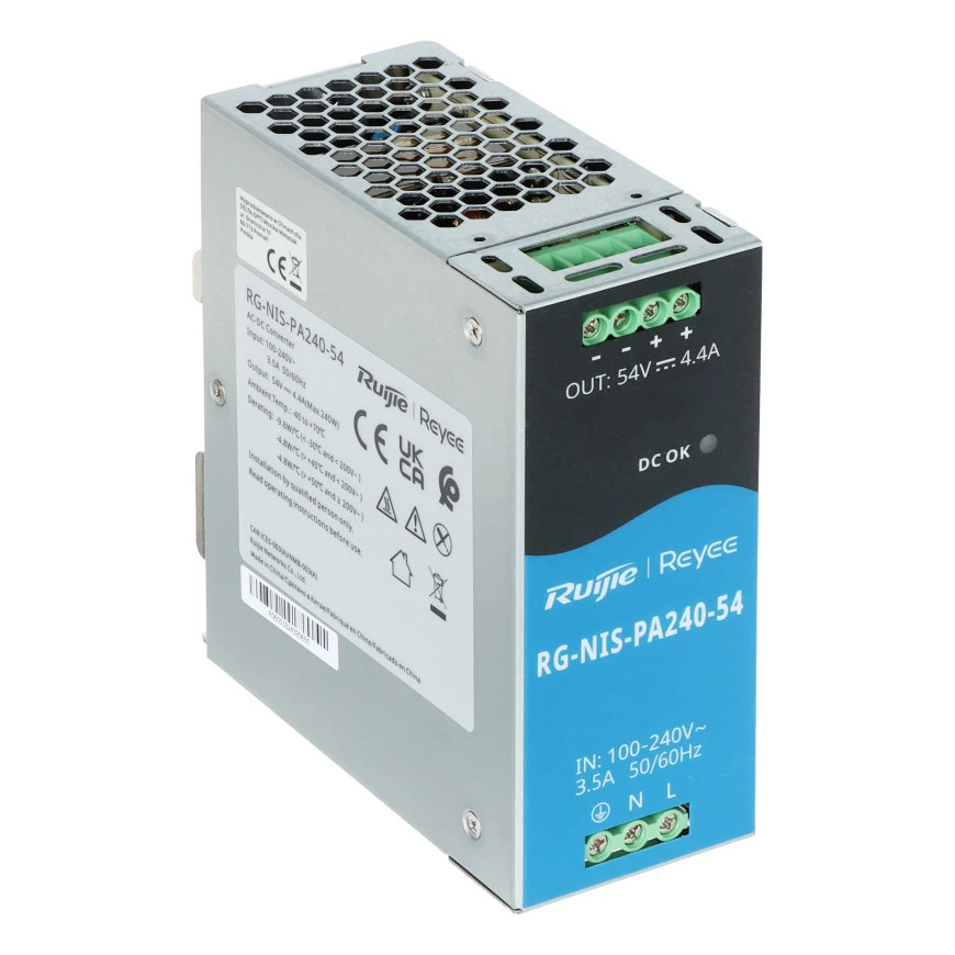 Alimentation Ruijie Reyee 240 W pour Switch RG-NIS2100 (RG-NIS-PA240-54)