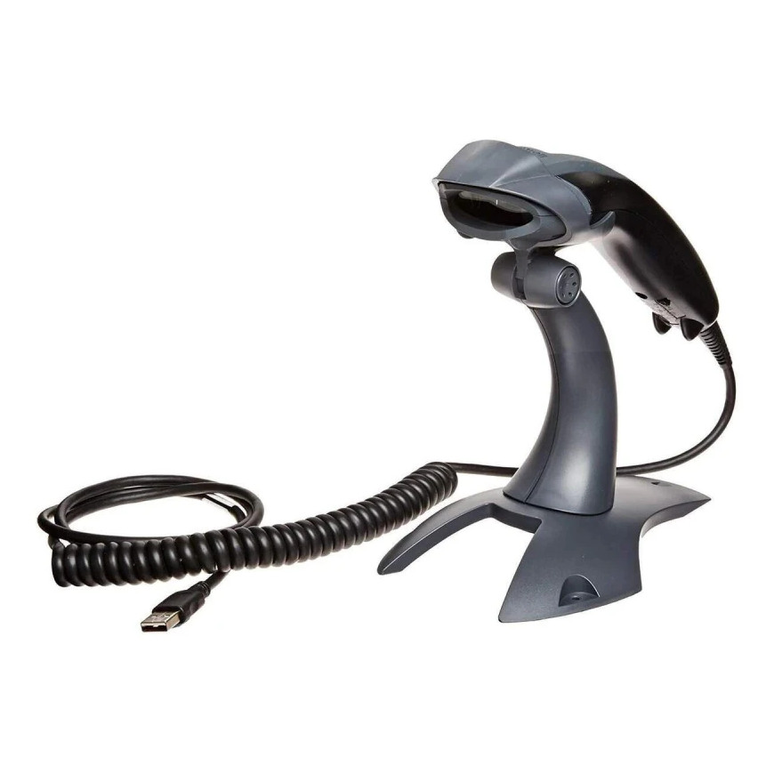 Barcode scanner laser Honeywell Voyager 1200g avec stand - USB (1200G-2USB-1)