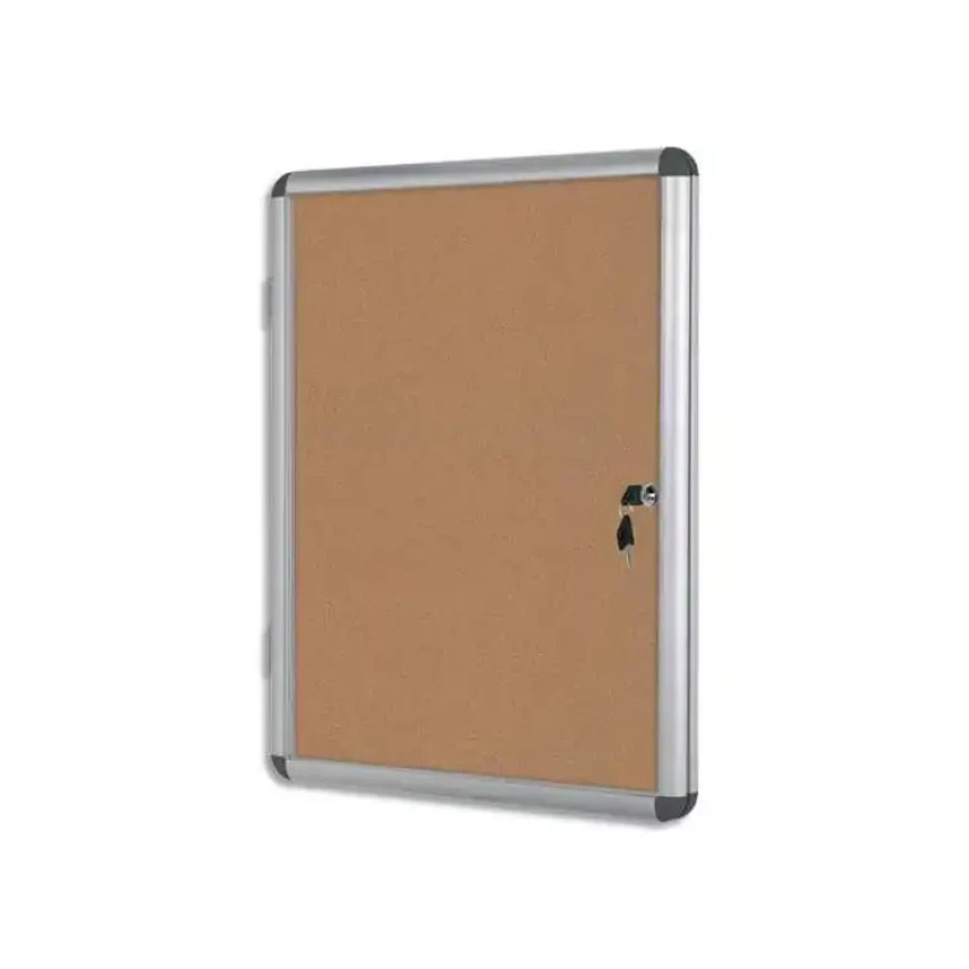 Tableau liège vitrine 6 x A4 (HI06L)