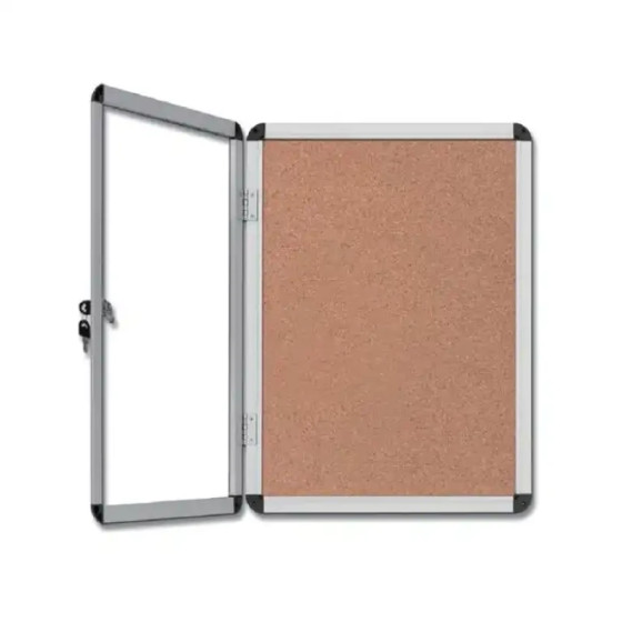 Tableau liège vitrine 6 x A4 (HI06L)