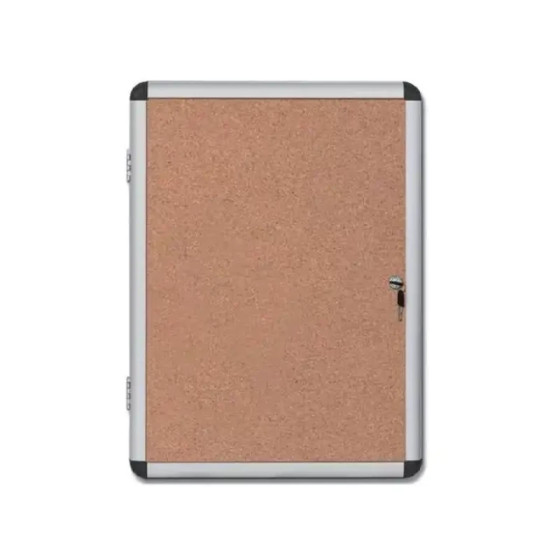 Tableau liège vitrine 6 x A4 (HI06L)