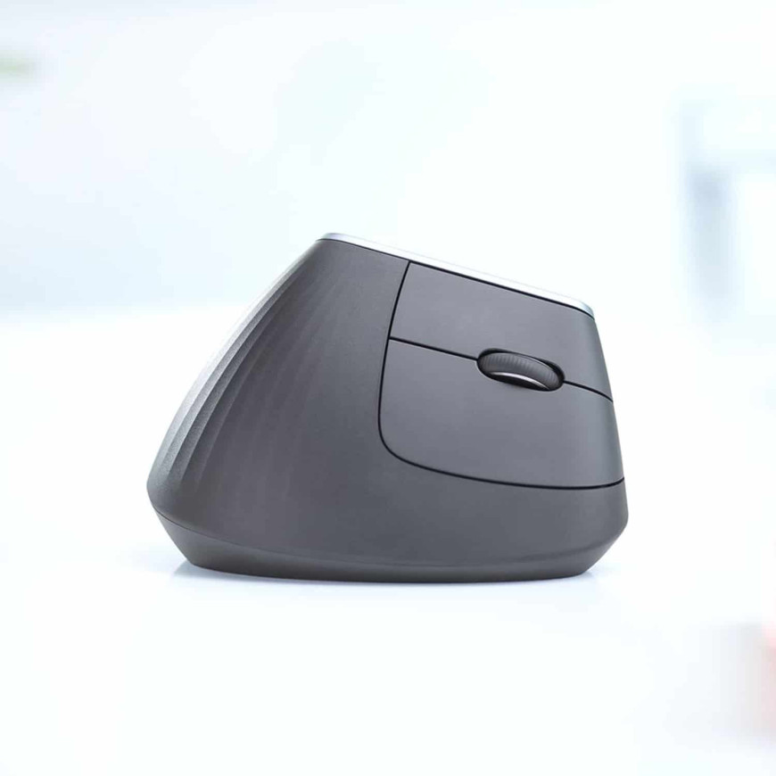 Logitech MX Vertical Souris sans fil Ergonomique Bluetooth - Graphite (910-005448)