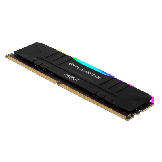 Barrette mémoire RAM Ballistix Black RGB DDR4 8 Go 3600 MHz (BALISTIX8G3600M-RGB)