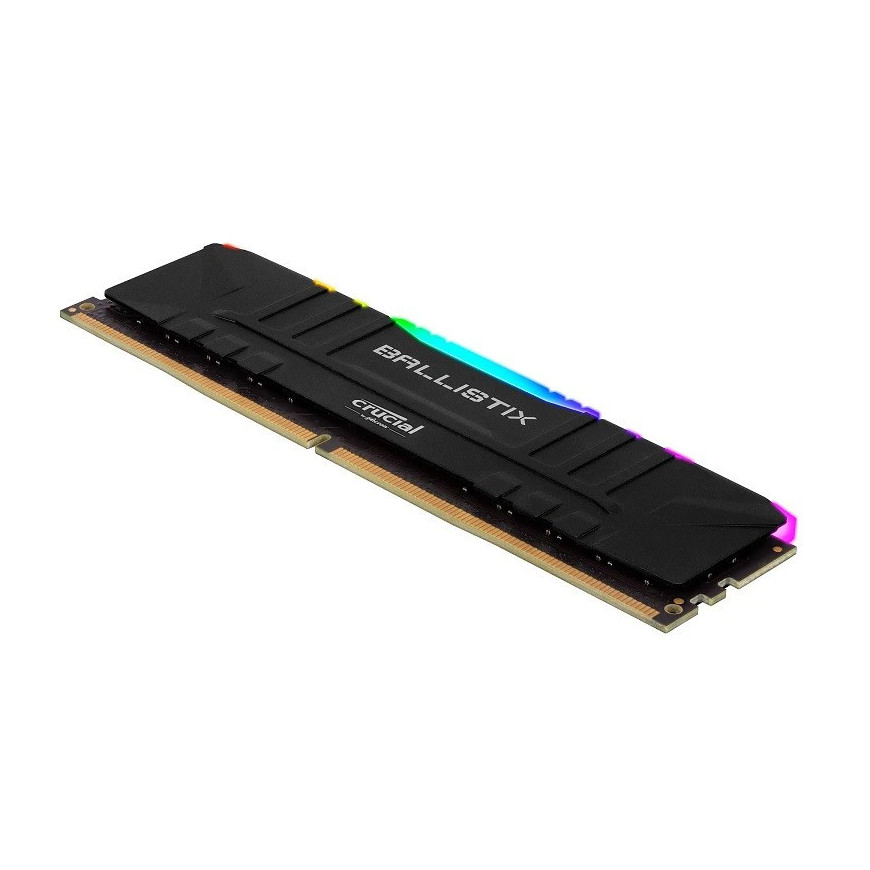 Barrette mémoire RAM Ballistix Black RGB DDR4 8 Go 3600 MHz (BALISTIX8G3600M-RGB)