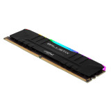 Barrette mémoire RAM Ballistix Black RGB DDR4 8 Go 3600 MHz (BALISTIX8G3600M-RGB)