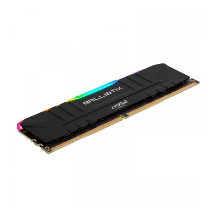 Barrette mémoire RAM Ballistix Black RGB DDR4 8 Go 3600 MHz (BALISTIX8G3600M-RGB)