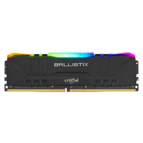 Barrette mémoire RAM Ballistix Black RGB DDR4 8 Go 3600 MHz (BALISTIX8G3600M-RGB)