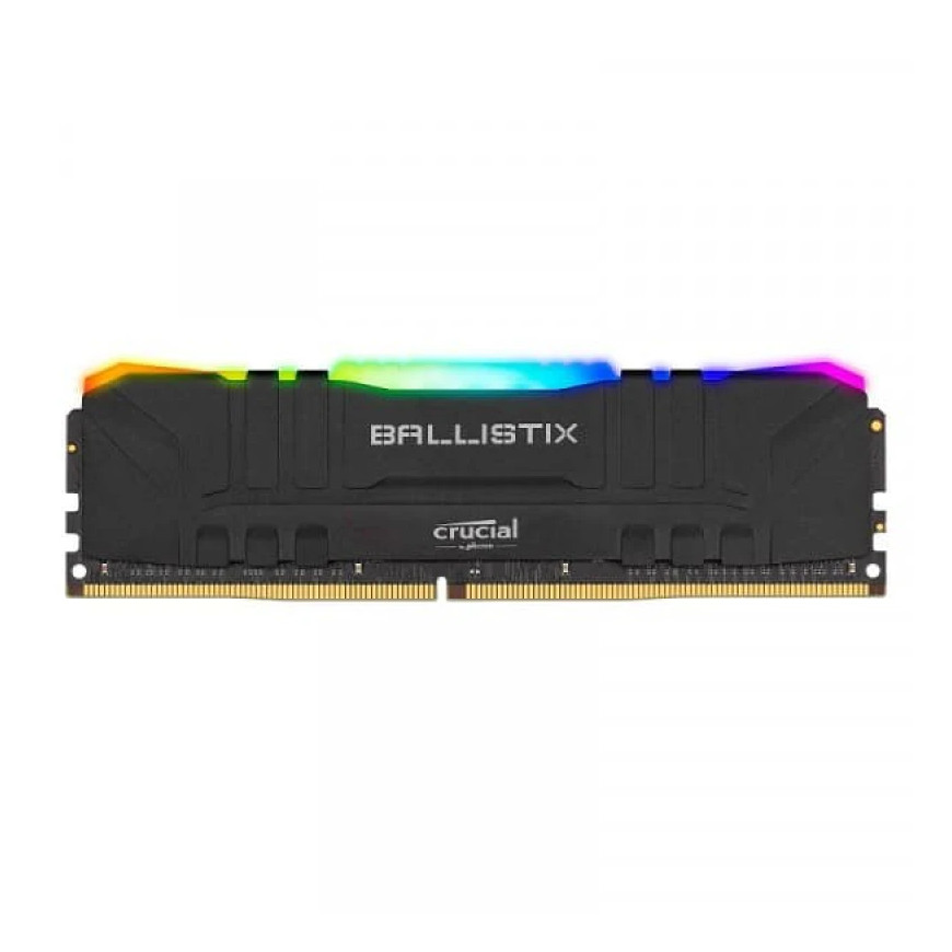 Barrette mémoire RAM Ballistix Black RGB DDR4 8 Go 3600 MHz (BALISTIX8G3600M-RGB)