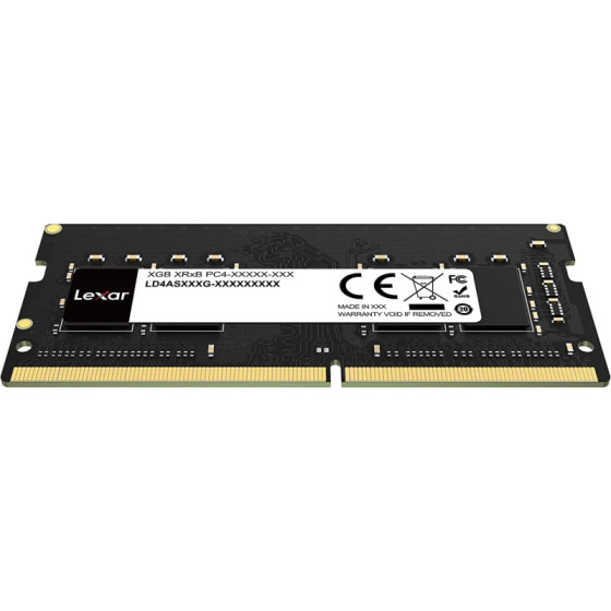 Barrette mémoire RAM Lexar – 8GB DDR4 3200 MHz SO-DIMM (LD4AS008G-B3200GSST)
