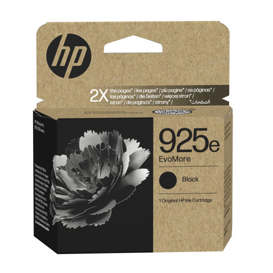 Cartouche d'encre HP 925e EvoMore Noir Originale (4K0W3PE)