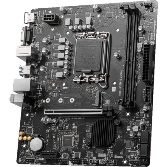 Carte Mère MSI PRO H610M-E DDR4 - Solution Intel Fiable et Économique (911-7D48-062)