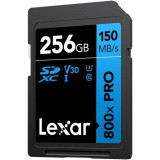 Carte mémoire SD LEXAR 800X Pro 256GB UHS-I 150MB/s (LSD0800P256G-BNNNG)