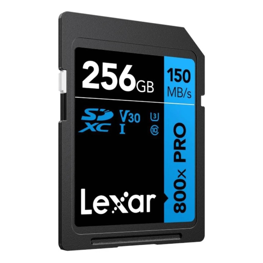 Carte mémoire SD LEXAR 800X Pro 256GB UHS-I 150MB/s (LSD0800P256G-BNNNG)