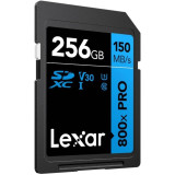 Carte mémoire SD LEXAR 800X Pro 256GB UHS-I 150MB/s (LSD0800P256G-BNNNG)