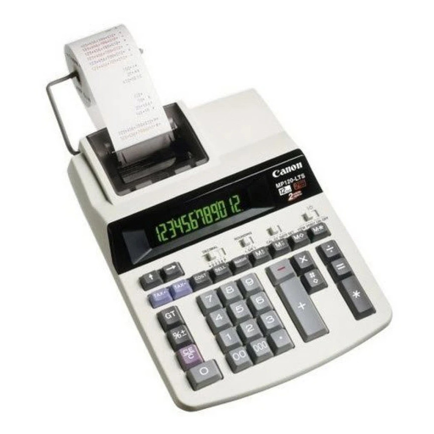 Calculatrice Canon MP1211-LTSC à impression - 12 chiffres (2496B001AC)