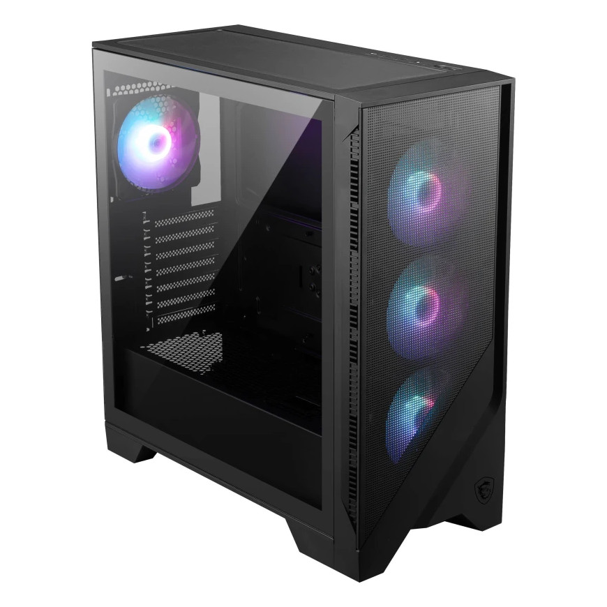 Boîtier Gaming MSI MAG FORGE 320R AIRFLOW - Flux d'Air Optimisé RGB (306-7G23R27)