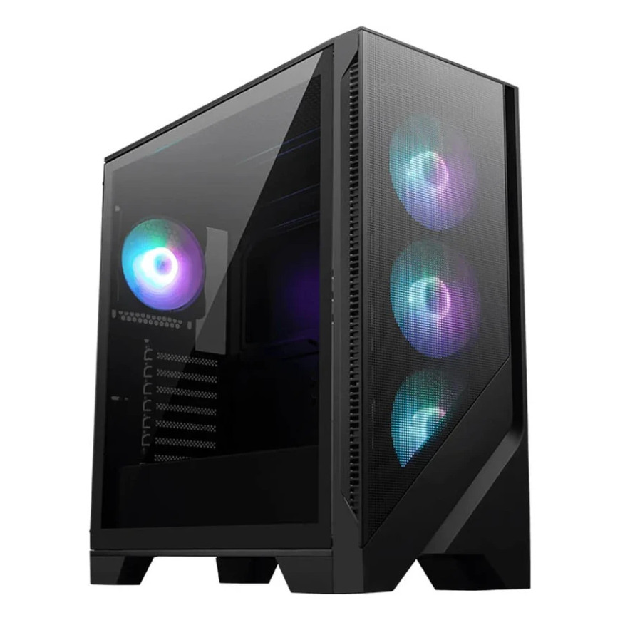 Boîtier Gaming MSI MAG FORGE 320R AIRFLOW - Flux d'Air Optimisé RGB (306-7G23R27)