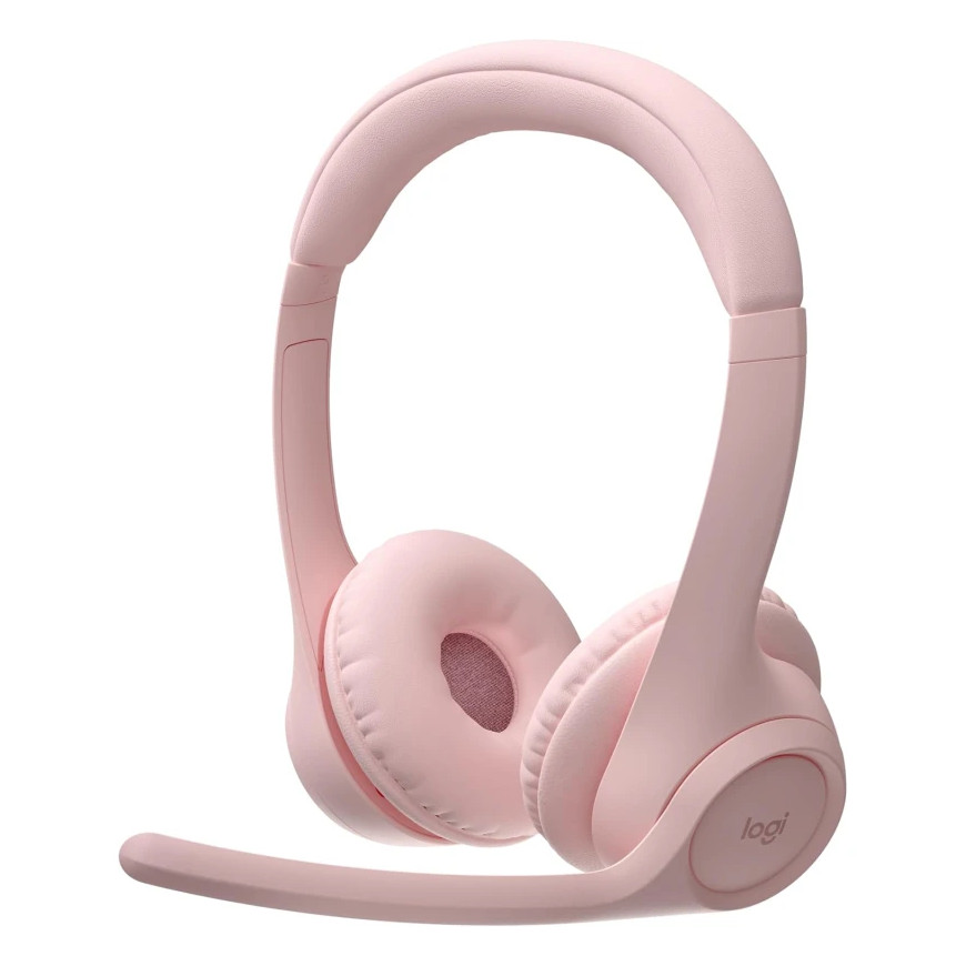 Casque Bluetooth Logitech Zone 300 Rose (981-001412)