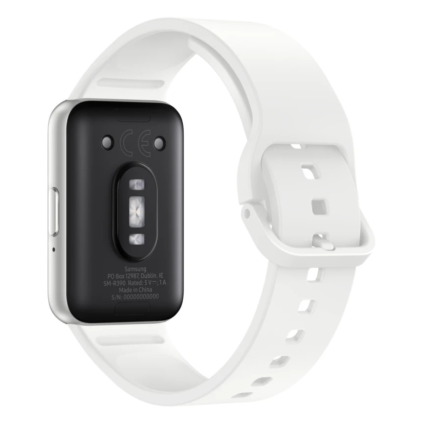 Smart Watch Samsung connectée Galaxy Fit3 – Blanc (40.0mm) (SM-R390NZSAMEA)