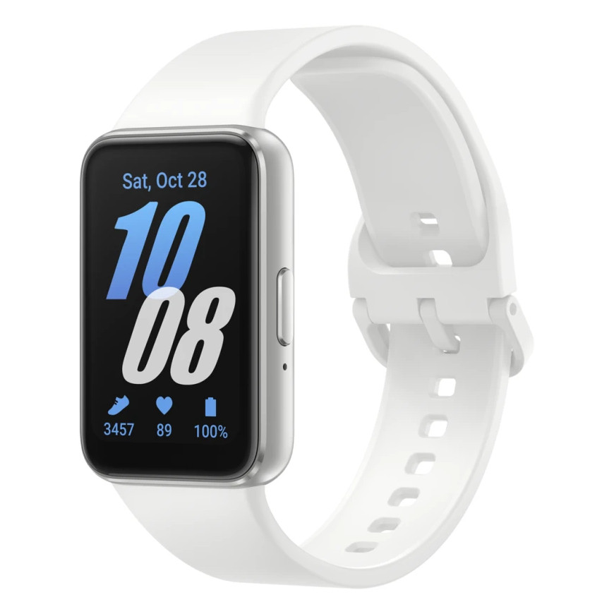 Smart Watch Samsung connectée Galaxy Fit3 – Blanc (40.0mm) (SM-R390NZSAMEA)