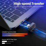 Mini Disque Dur SSD Externe Portable HIKSEMI Sync C Pro 128Go (HS-USB-S450-128G-U3)