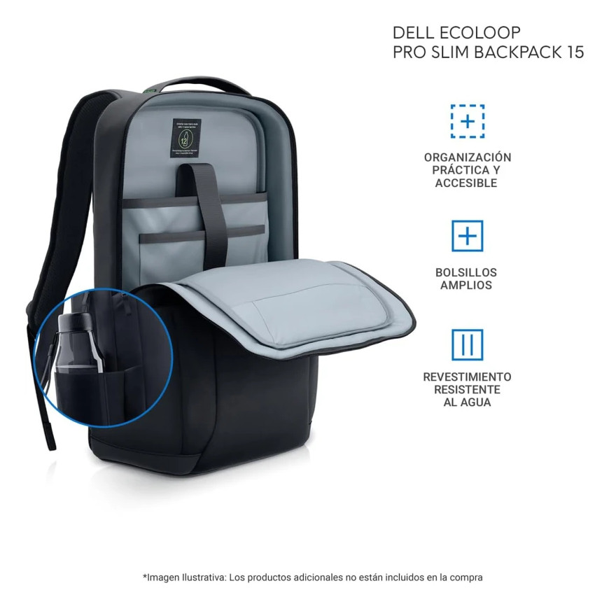 Sac à dos Dell Pro 14" - 16" Plus EcoLoop Slim (CP5724S)
