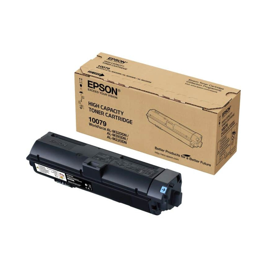 Toner Epson WorkForce AL-M 220/310/320 - Noir Haute Capacité(C13S110079)