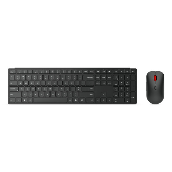 Pack clavier et souris Lenovo 6000 sans Fil Multi-Mode Pro Wireless Combo (4X31S04821)