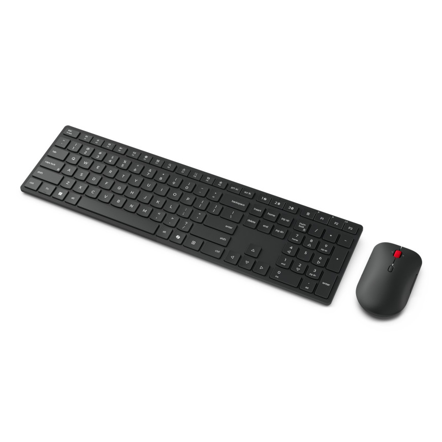 Pack clavier et souris Lenovo 6000 sans Fil Multi-Mode Pro Wireless Combo (4X31S04821)